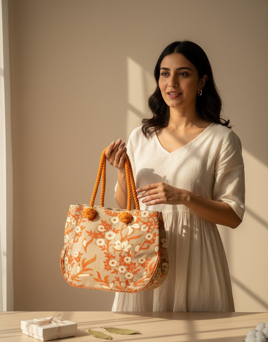 Eco-Friendly Printed Jute Bag